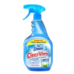Mr Sheen ClearView Glass & Multi-Surface Cleaner – 1 Litre