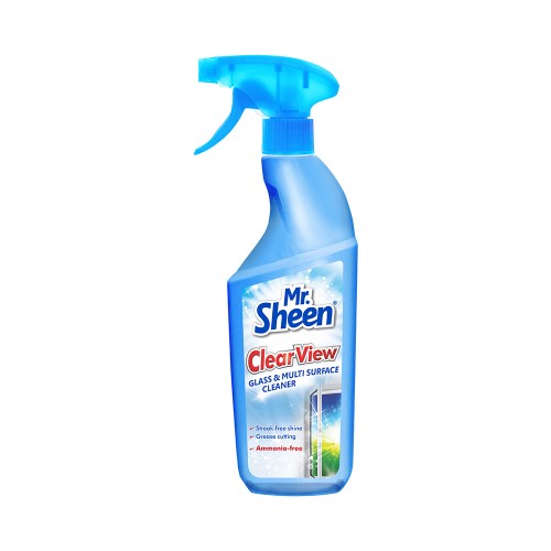 Mr Sheen ClearView Glass & Multi-Surface Cleaner – 500ml Mr Sheen ClearView Glass & Multi-Surface Cleaner – 500ml