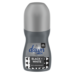 Dawn Men Black & White Antiperspirant Roll-On Dawn Men Black & White Antiperspirant Roll-On