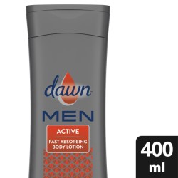 Dawn Men Active Fast Absorbing Body Lotion 400ml Dawn Men Active Fast Absorbing Body Lotion 400ml
